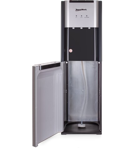 Кулер для воды Aqua Work 44-LDS серебро с нижней загрузкой бутыли электронный цена