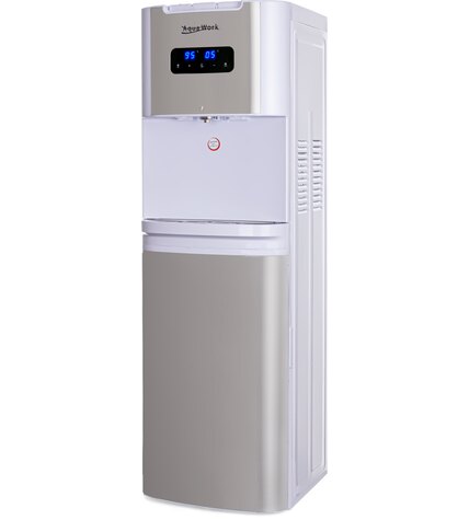 Кулер для воды Aqua Work 72-LS белый с нижней загрузкой бутыли компрессорный