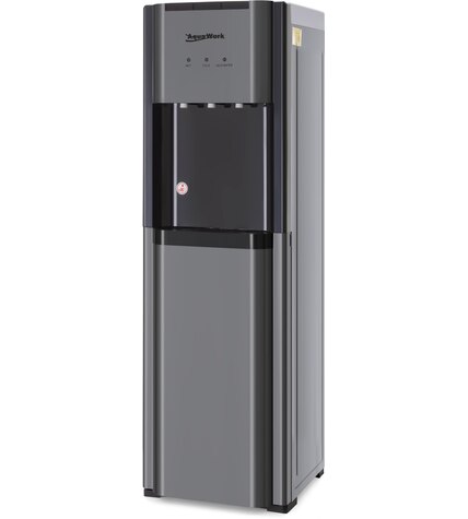 Кулер для воды Aqua Work 44-LDS графит с нижней загрузкой бутыли электронный