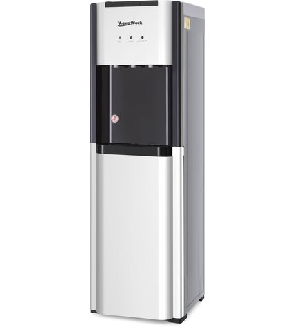Кулер для воды Aqua Work 44-LDS белый с нижней загрузкой бутыли электронный