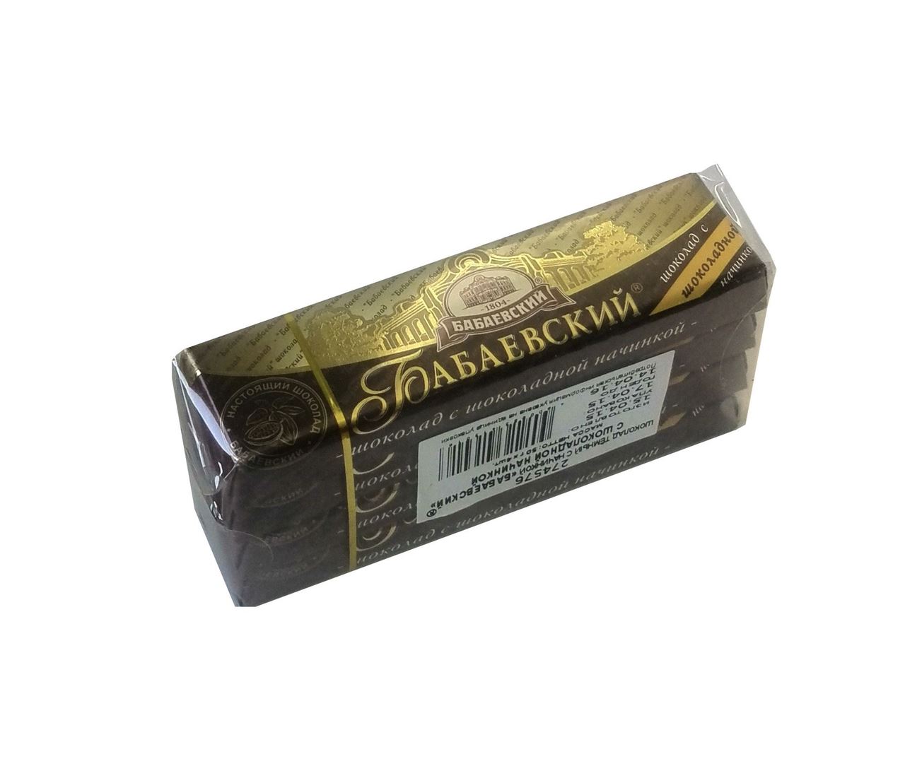 Бабаевский Батончик с шоколадной начинкой 50 г 4 шт купить с доставкой ...