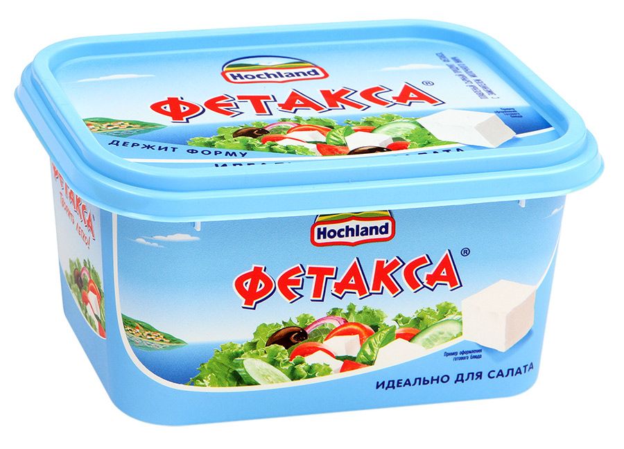 Сырный продукт Hochland Фетакса 60% 400 г купить с доставкой по Москве ...
