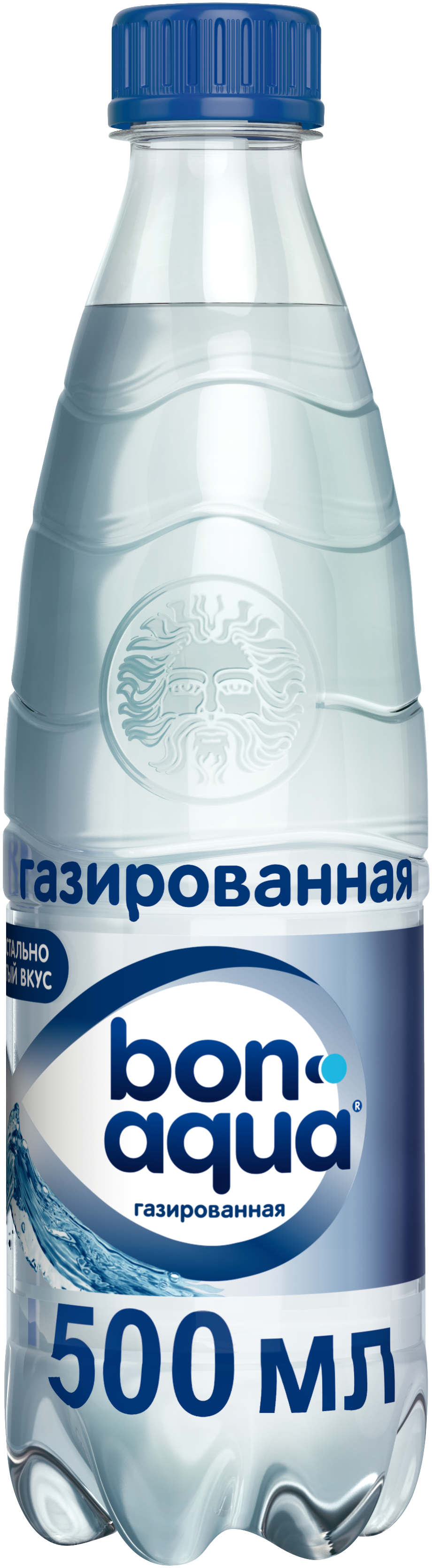 Вода минеральная Bon Aqua питьевая газированная столовая 0,5 л купить с ...