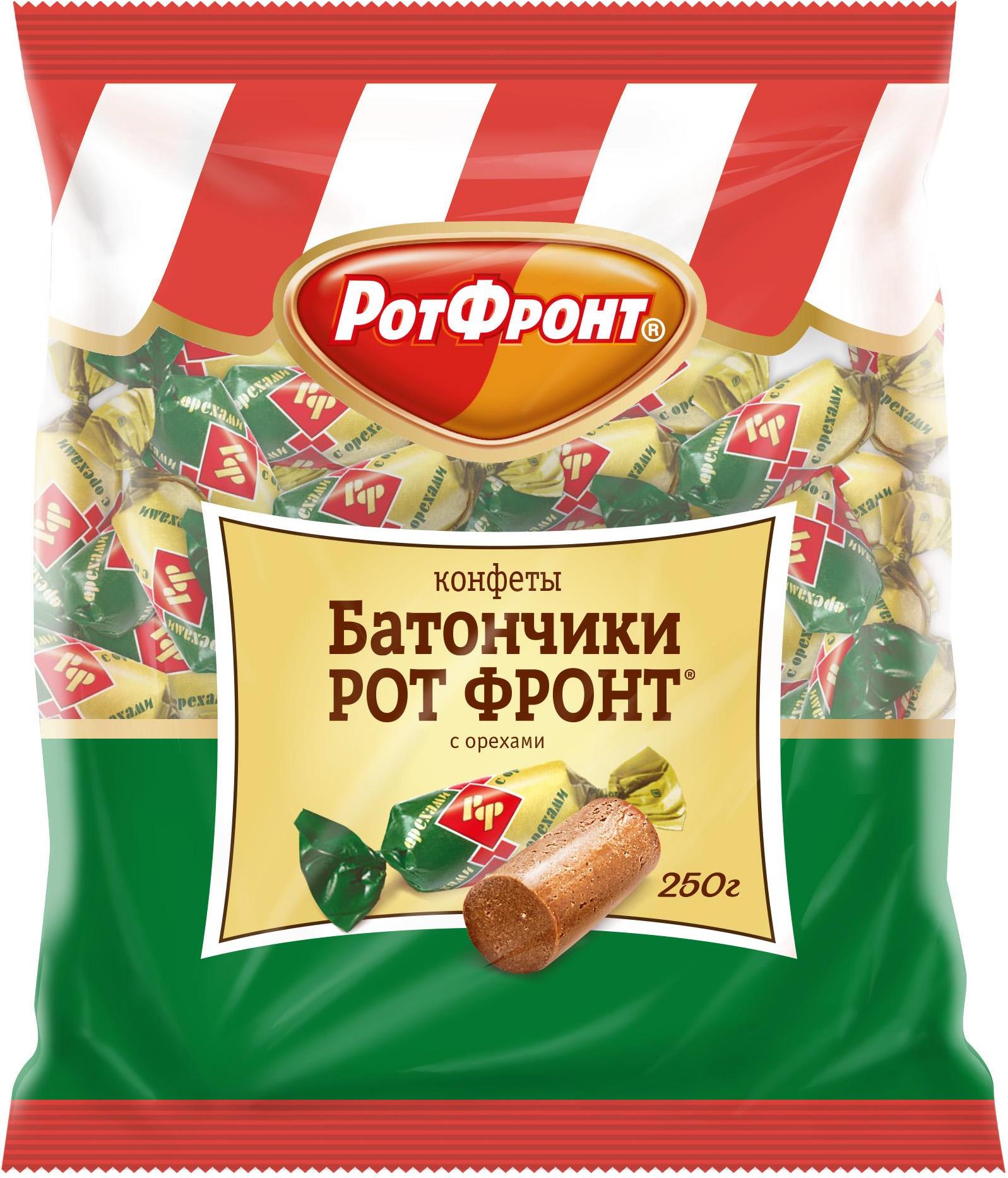 Батончики РотФронт с орехами купить с доставкой по Москве, цены в ...