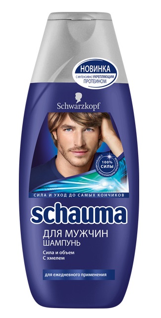 Шампунь Schauma Сила и объём для мужчин для ежедневного использования с ...