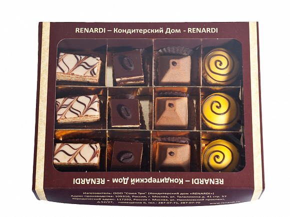 Ассорти Renardi мини пирожных купить с доставкой по Москве, цены в ...