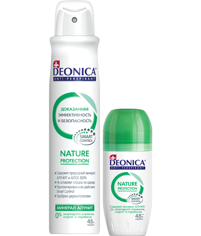 Дезодорант - спрей Deonika Nature Protection купить с доставкой по ...