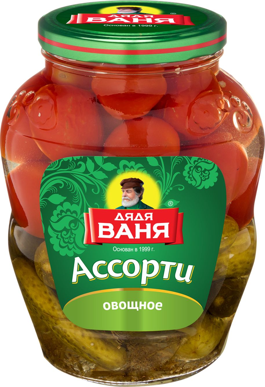 Ассорти Дядя Ваня из огурцов и томатов  с доставкой по Москве .