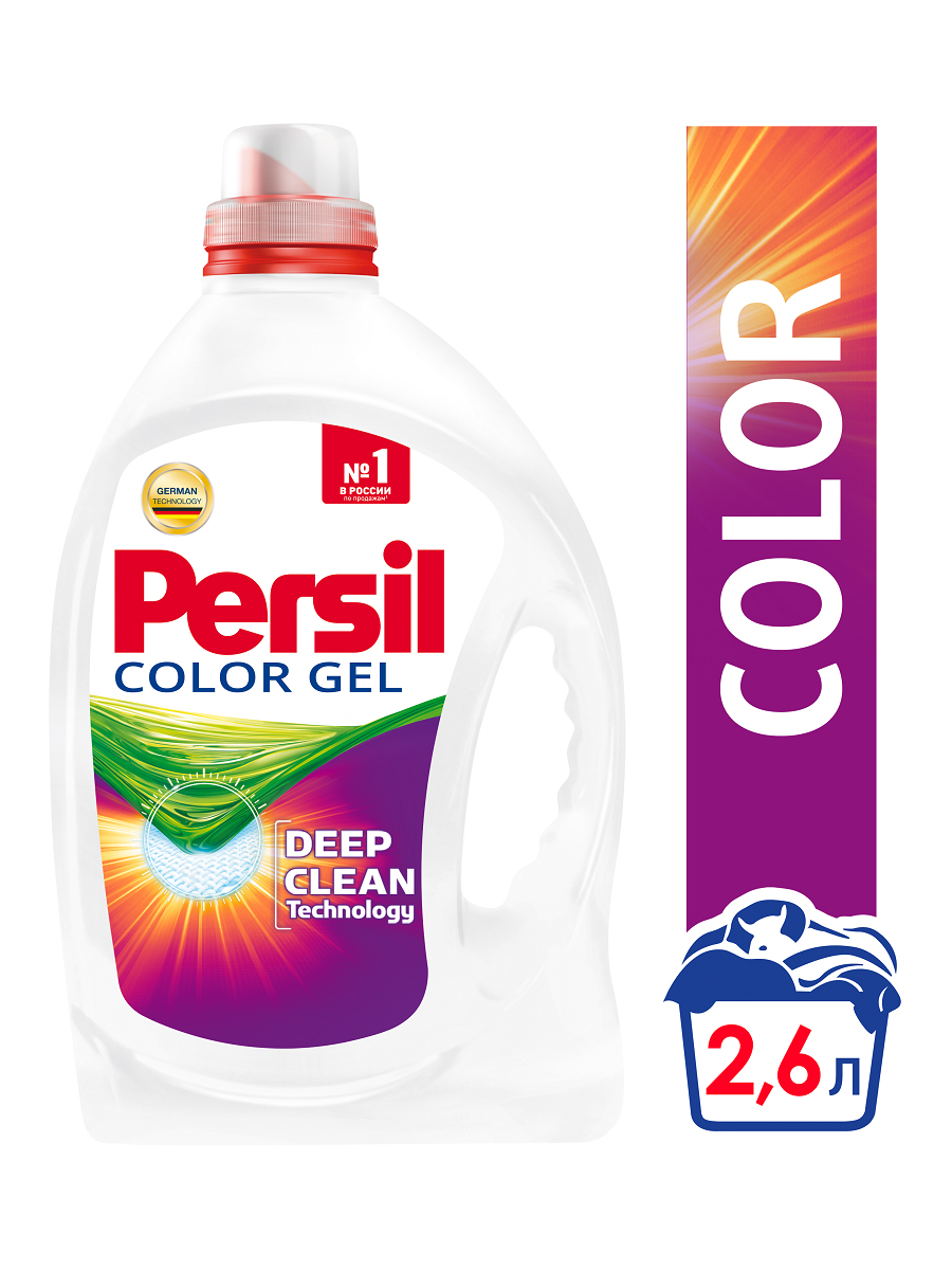 Жидкое средство для стирки Persil Color для цветных вй 2,6 л  .